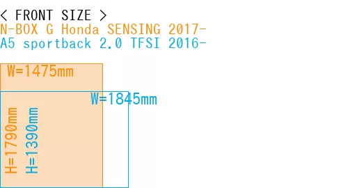 #N-BOX G Honda SENSING 2017- + A5 sportback 2.0 TFSI 2016-